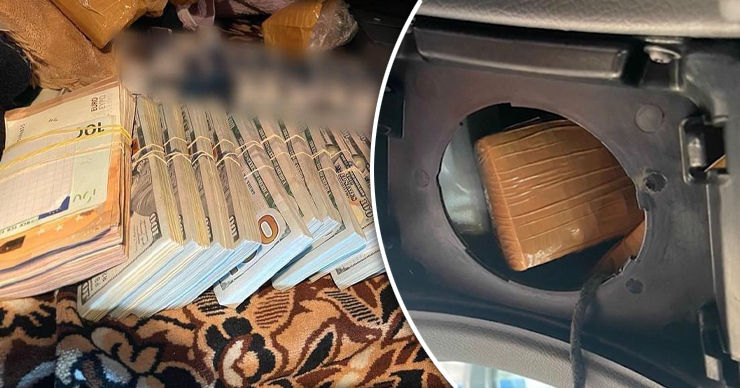 Завершено дело о контрабанде 240 тыс. долларов и 8 тыс. евро. Коллаж: Point.md