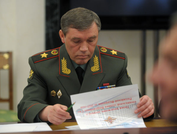 Глава российского Генштаба Валерий Герасимов.