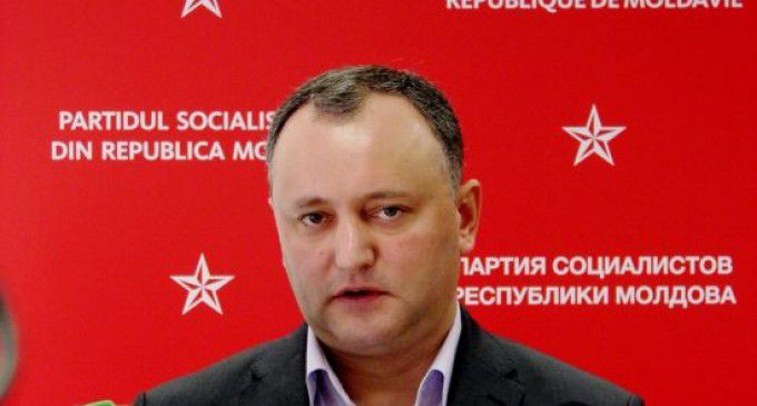 Igor Dodon, i-a chemat astăzi pe Mihai Ghimpu și Vladimir Voronin să formeze o majoritate temporară. Foto: moldova.org