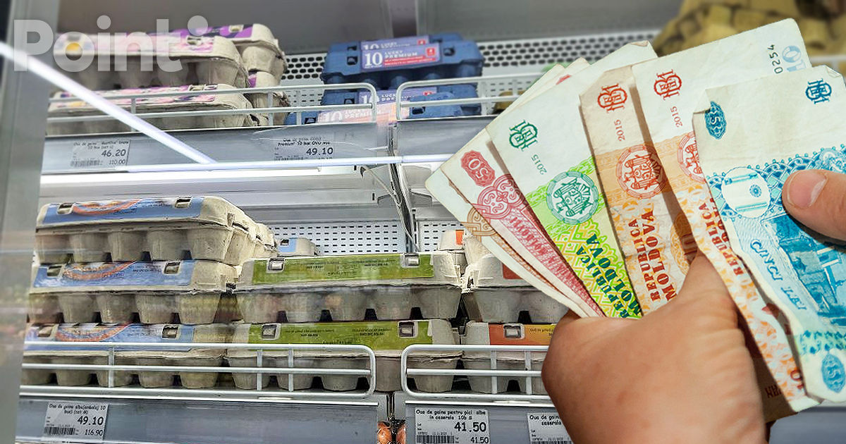 După macrou s-au scumpit şi ouăle în R. Moldova: Prețuri de peste 40 de lei.