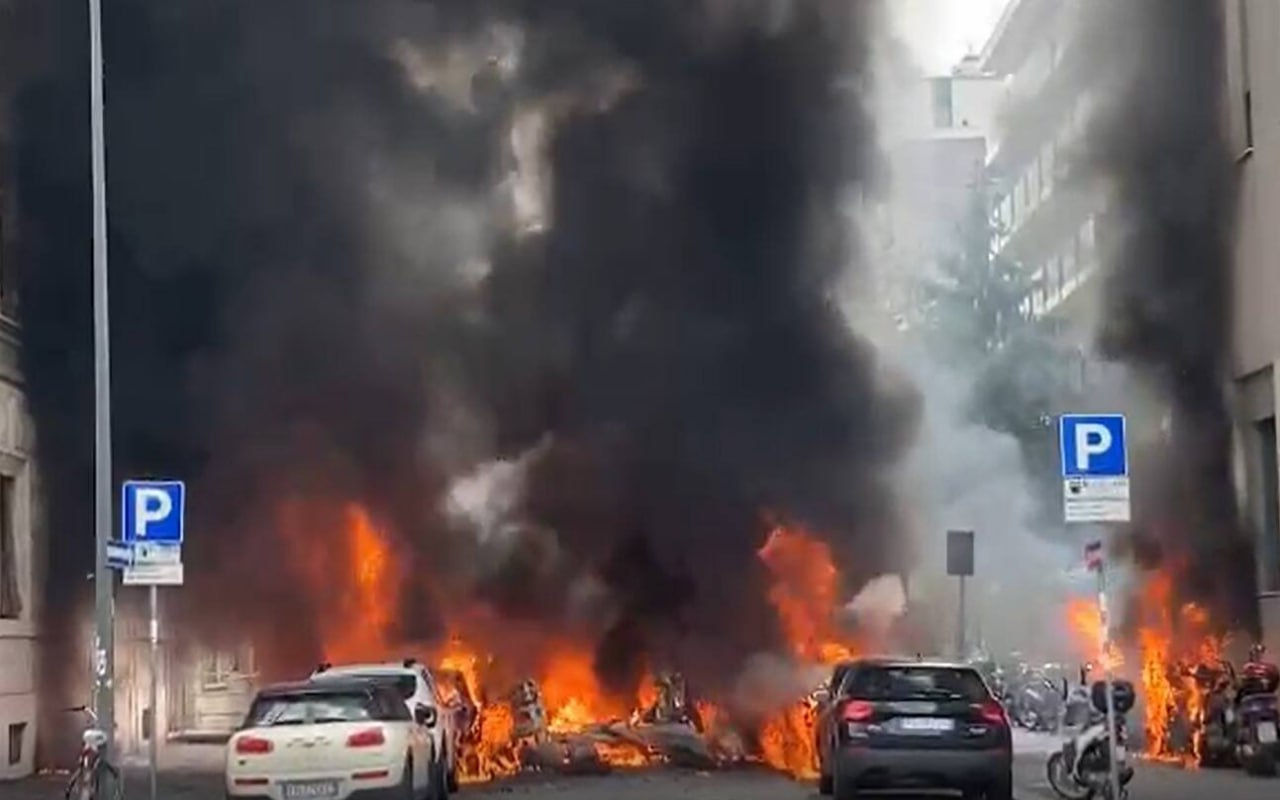 В центре Милана прогремел взрыв.