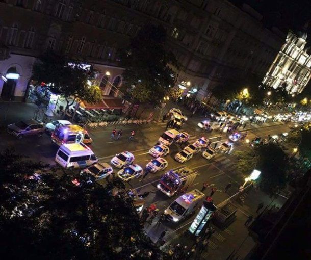 Правоохранители рассматривают взрыв в центре венгерской столицы как теракт.