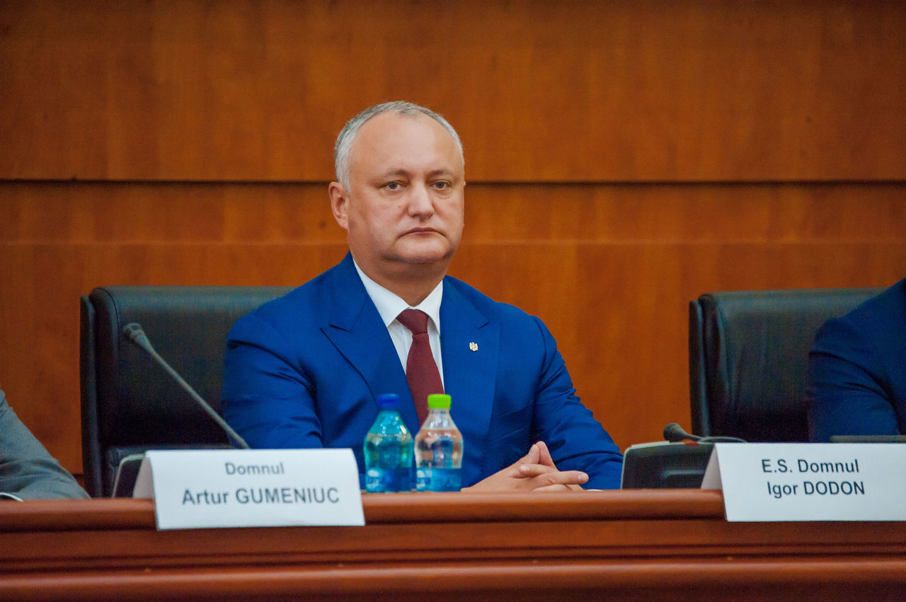 Президент Молдовы Игорь Додон.