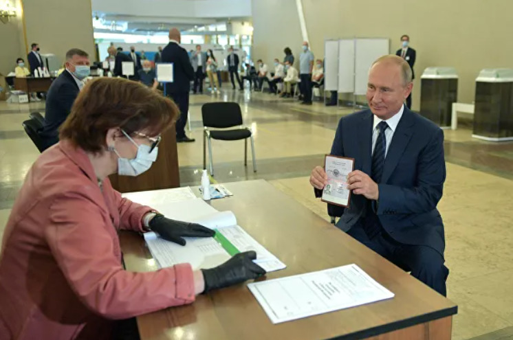 Президент Россия Владимир Путин.