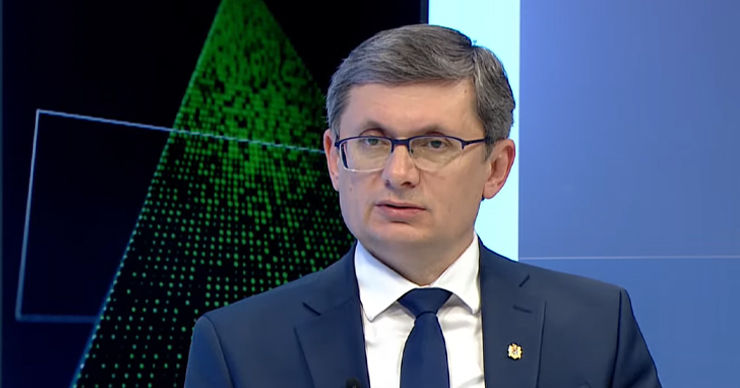 Председатель парламента Игорь Гросу. 