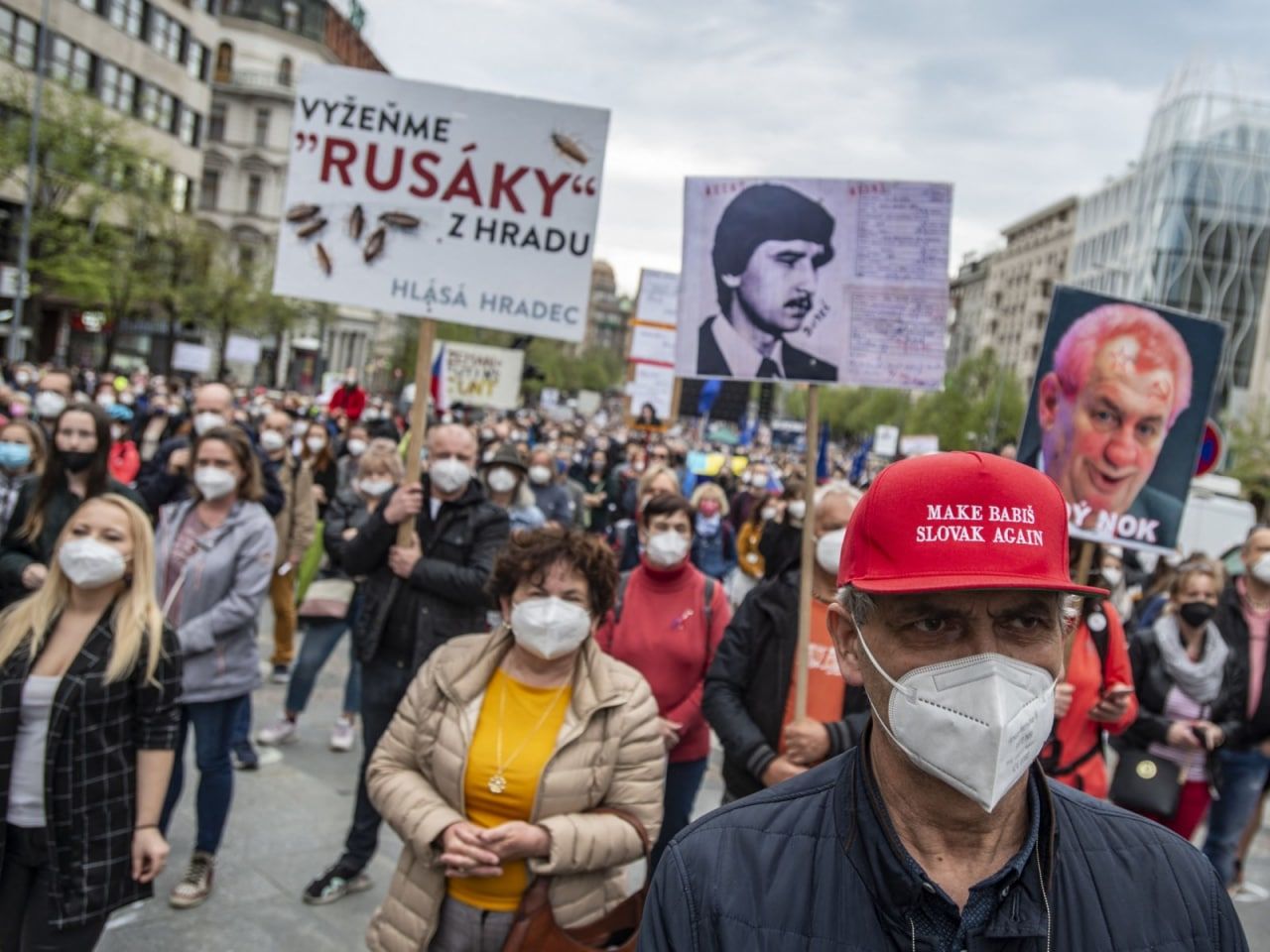 В Чехии прошли массовые протесты против президента страны.