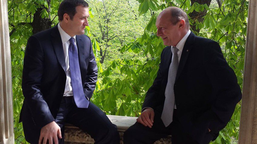 Băsescu s-a simțit cel puțin trădat, dacă nu folosit. Foto: moldova24.info