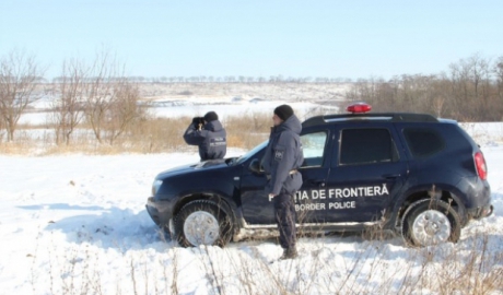 Зима вмешалась в дела пограничников. Фото: border.gov.md