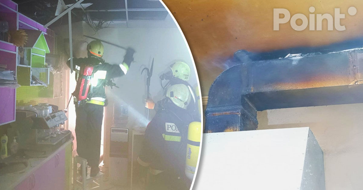 Incendiu într-un restaurant din Bălți: Pompierii au stins flăcările.