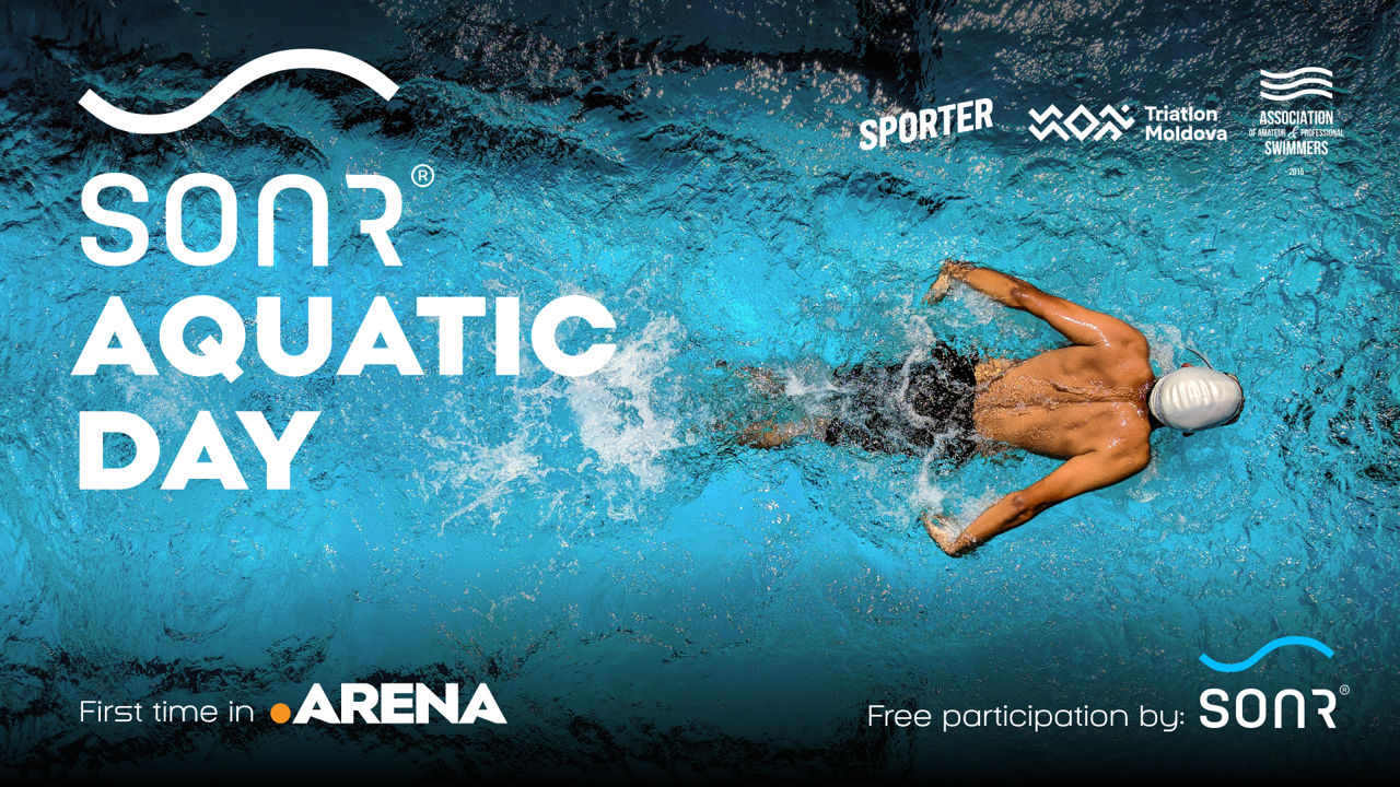 Aquatic Day - Первое плавательное мероприятие в бассейне "Chișinău Arena" с бесплатным участием.