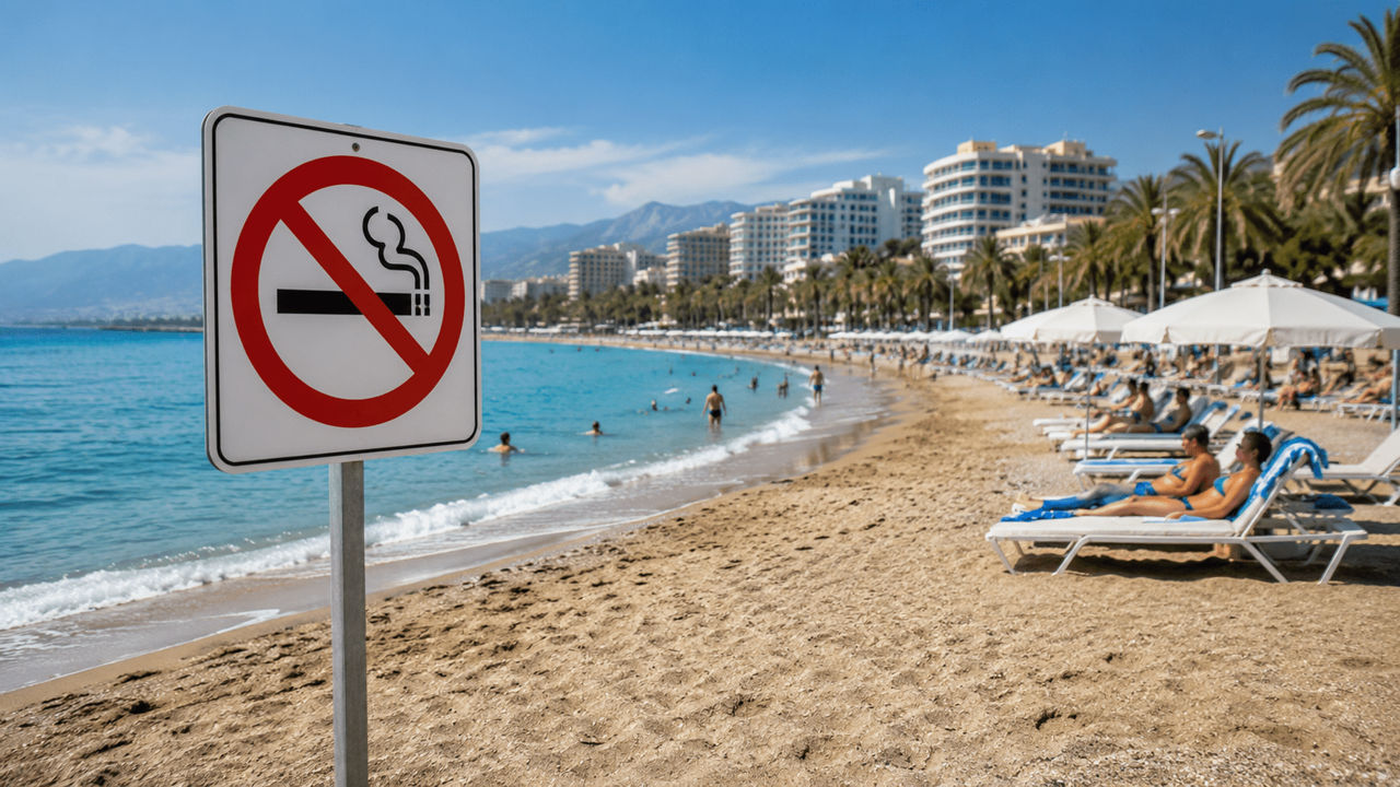 Antalya interzice fumatul pe plajele populare printre turiști: Amenzi de până la 40 de euro.