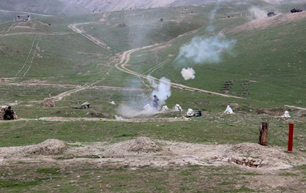Учения на территории 201-й военной базы РФ в Таджикистане.