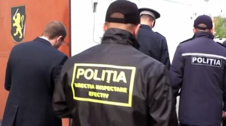 Operaţiunea de reținere a celor 28 de poliţişti, în atenţia presei internaţionale. Foto: igp.gov.md
