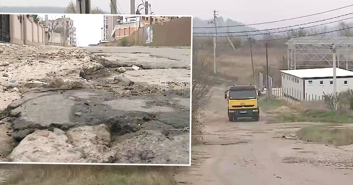 В Дурлештах после работ по водоснабжению год не восстанавливают дорогу.