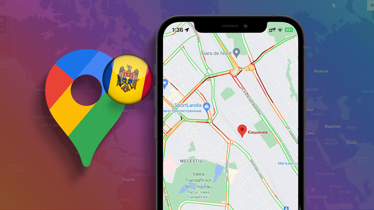 Пользователи iPhone в Молдове могут скачать Google Maps