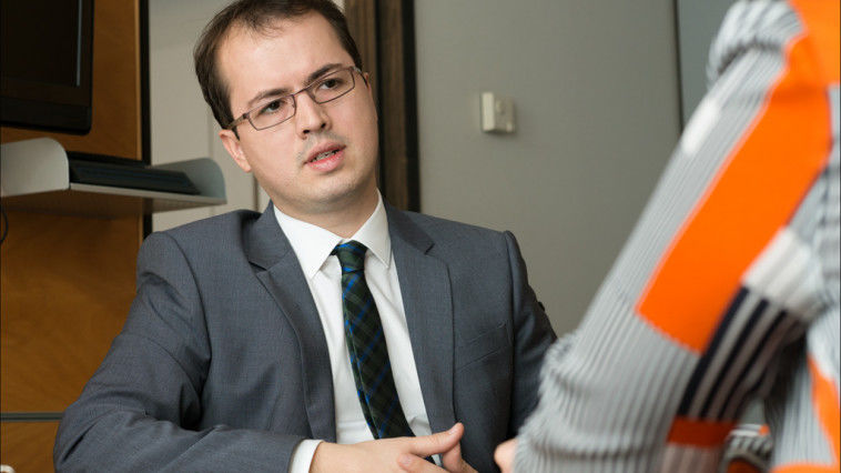 Europarlamentarul Andi Cristea, președintele Delegației Parlamentului European pentru Republica Moldova. Foto: Pietro Naj-Oleari