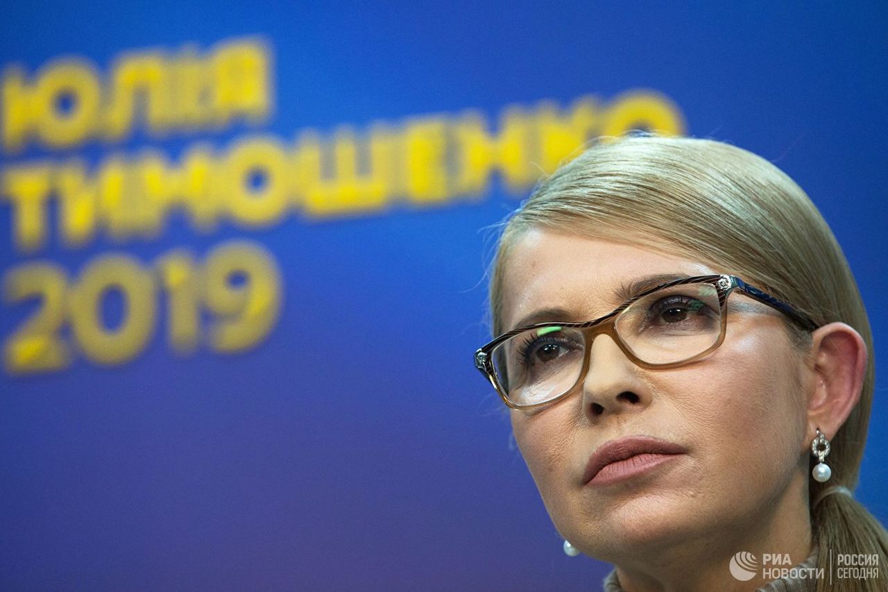 Тимошенко считает, что выйдет во второй тур с Зеленским.