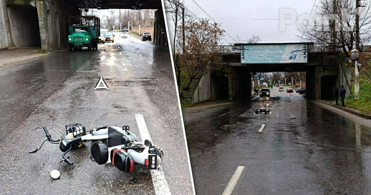 Женщина на электровелосипеде попала в ДТП в Тирасполе.