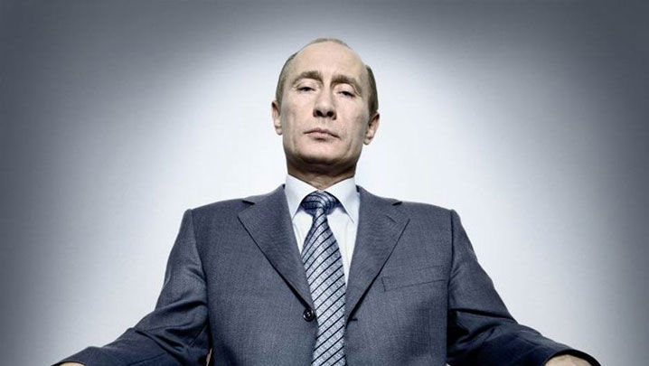 Un portret a lui Putin, vândut de un pictor modovean. Foto: emipermanent.com