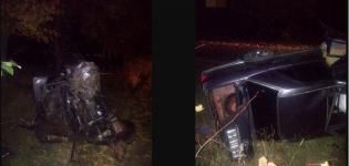 Un minor băut s-a izbit cu Mercedesul într-un copac. Sunt victime. Foto: today.md