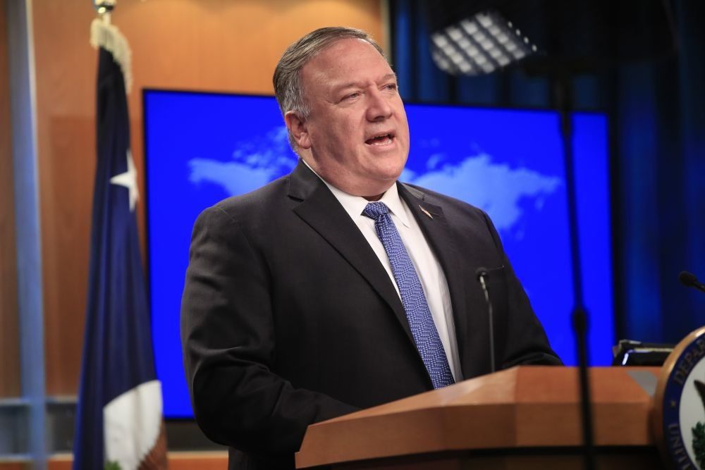 Помпео заявил, что США могут предоставить ОАЭ военную помощь.