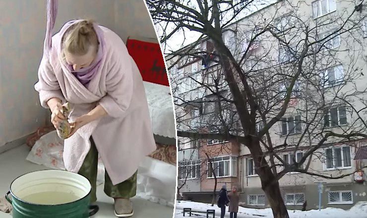 В столице из-за таяния снега на крыше затопило квартиры многоэтажного дома.