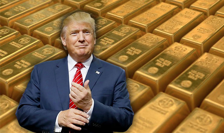 Цены на золото падали после победы Трампа, но с тех пор и до этого момента подскочили на 7%. 