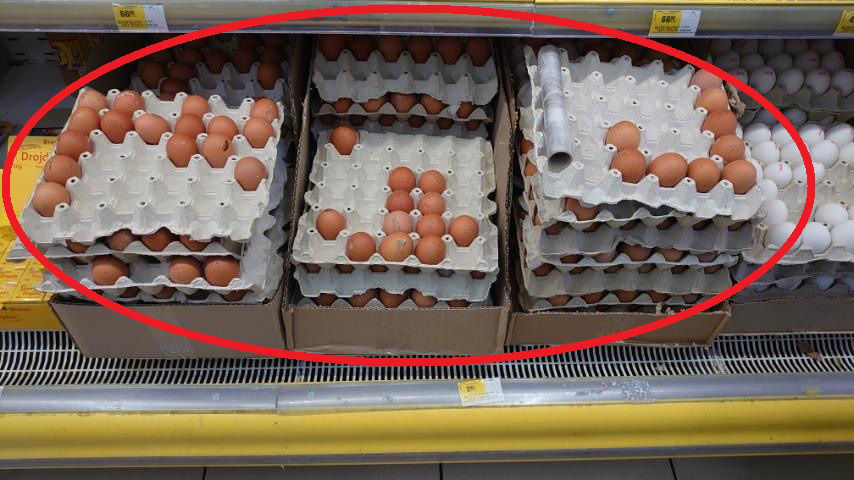 В Молдове изымают из продажи партию куриных яиц из-за сальмонеллы.