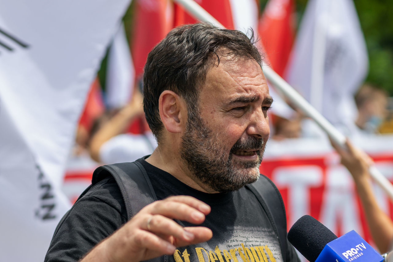 Член политисполкома партии коллективного действия «Гражданский Конгресс» Марк Ткачук. Фото: Point.md.