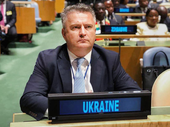 Постоянный представитель Украины при ООН Сергей Кислица.