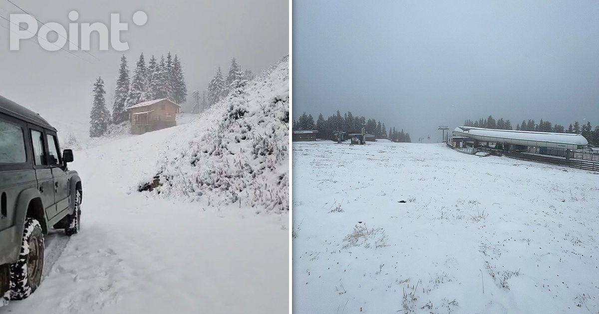 Cod Portocaliu de ninsoare, emis în mai multe zone montane din România.