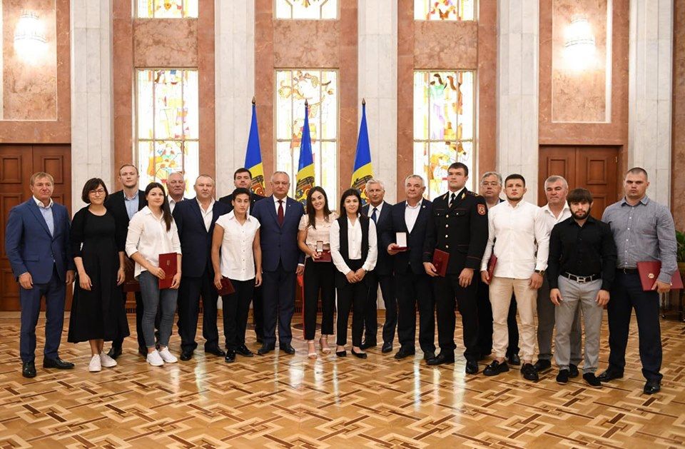 Президент наградил призеров "Европейских Игр".
