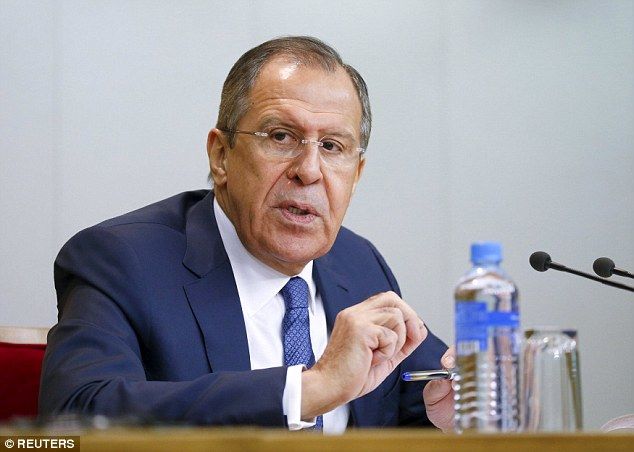 Ministrul de Externe al Rusiei, Serghei Lavrov.