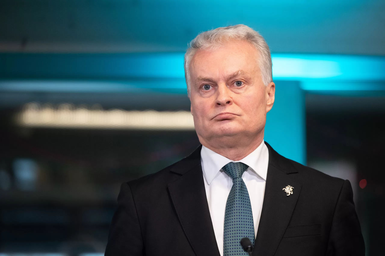 Президент Литвы Гитанас Науседа.