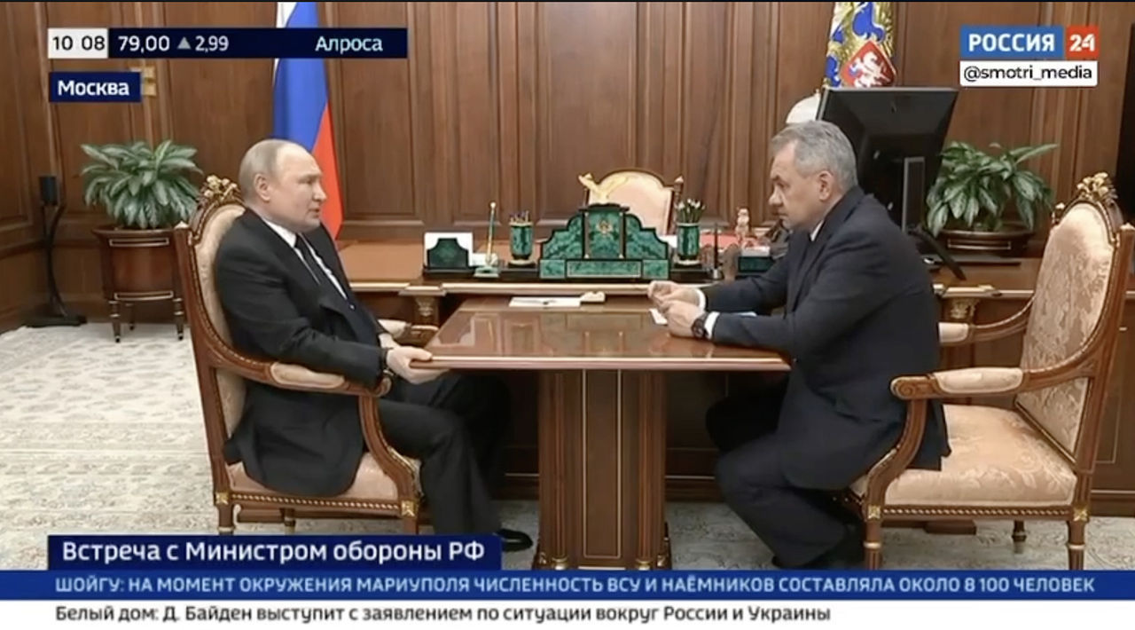 Путин приказал отменить штурм "Азовстали" в Мариуполе.