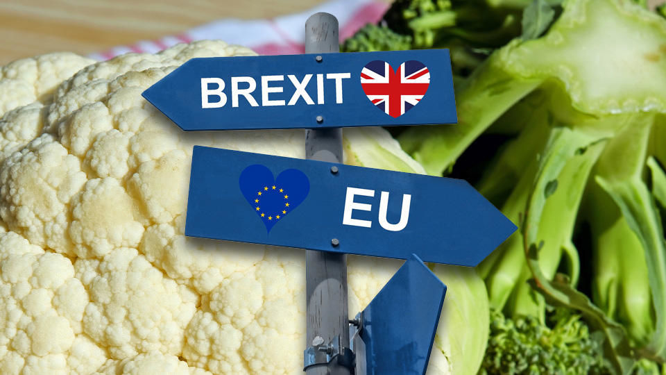 Brexit заставил шотландцев выбрасывать капусту.