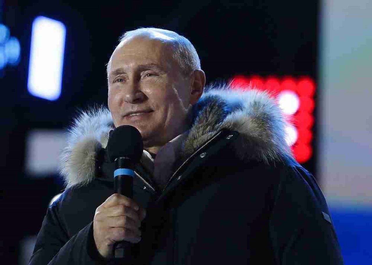 Discursul lui Putin, după rezultate: Ne așteaptă succesul, da? Foto: unimedia.info