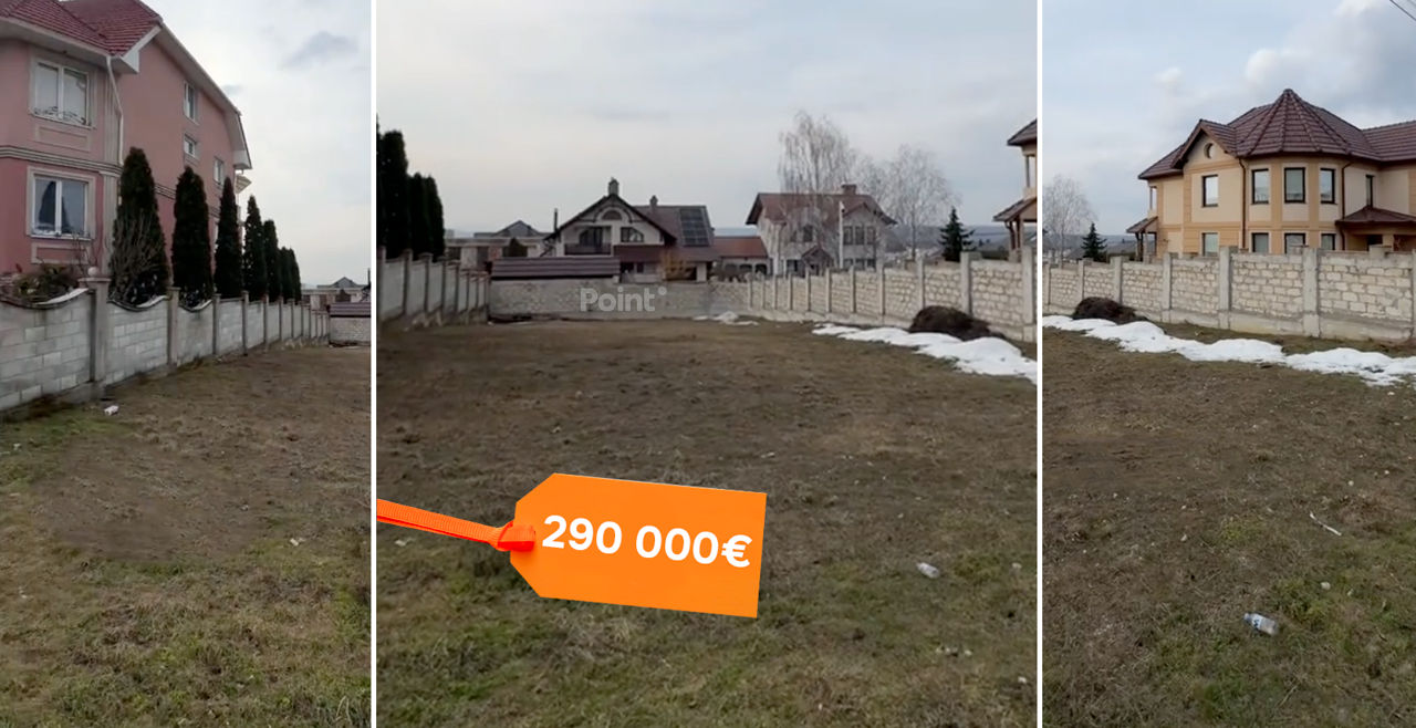 Prețul unui teren în zona „Rubliovka moldovenească” a crescut până la 300.000 de euro.
