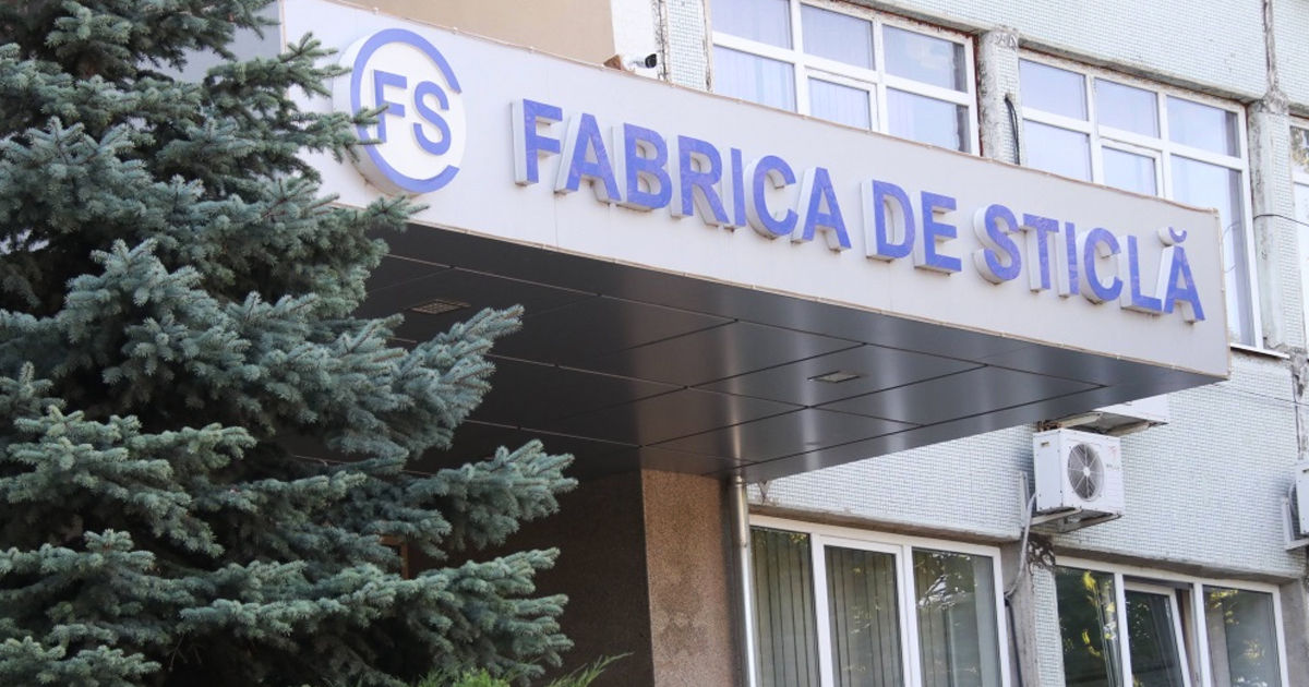 Uzina de sticlă din Chișinău scoasă la privatizare pentru 773 milioane lei.