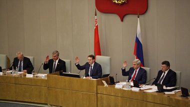 В Госдуме приняли бюджет Союзного государства России и Белоруссии.