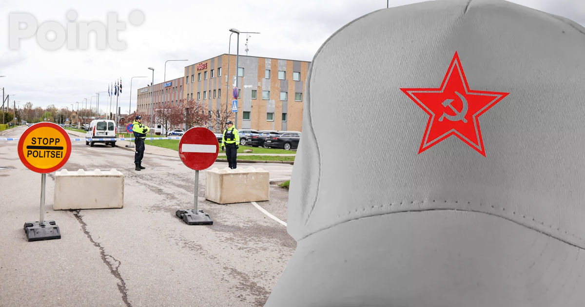 На границе Эстонии мужчину оштрафовали на 800 евро за кепку с серпом и молотом.