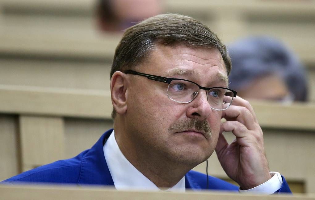 Глава комитета Совета Федерации по международным делам Константин Косачев.