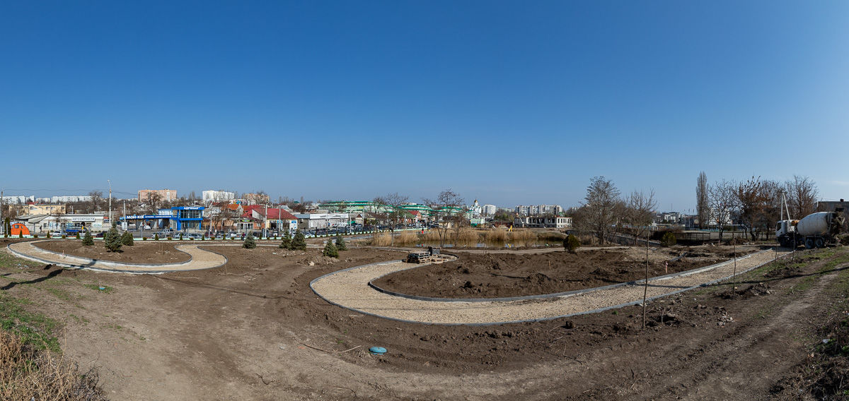 Екатерининский парк планируют полностью достроить ко 2 сентября.