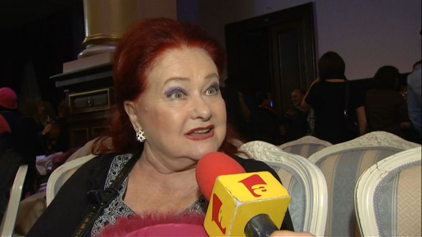 Stela Popescu, ultima apariţie în public: Am vrut să mă fac manechin