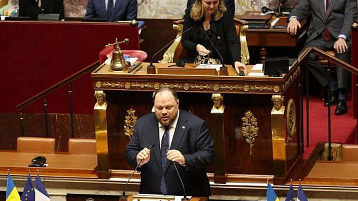 Спикер Верховной рады Украины Руслан Стефанчук.