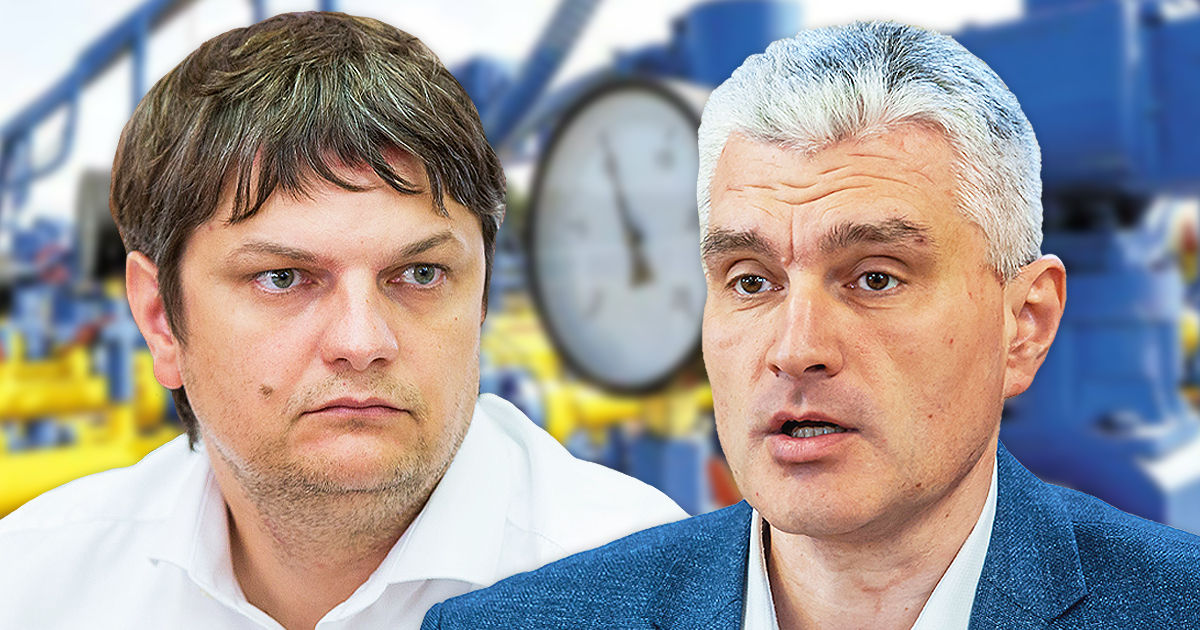 Слусарь просит Спыну обнародовать цену на газ за январь. Коллаж: Point.md