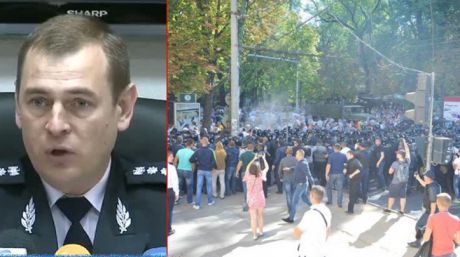 Poliţia a pornit un proces penal în cazul violenţelor care avut loc în preajma  PMAN de Ziua Independenţei. Foto: deschide.md