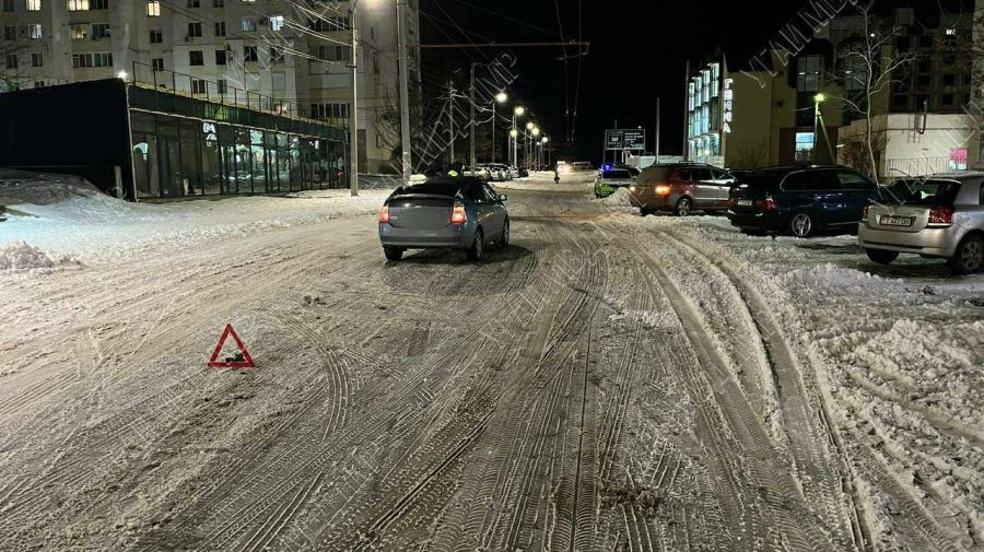 В Тирасполе произошло ДТП: таксист сбил ребенка.