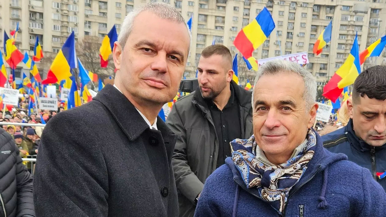 Un politician bulgar, care a cerut anexarea raionului Taraclia, a vorbit pe scenă la mitingul de susținere a lui Georgescu.
