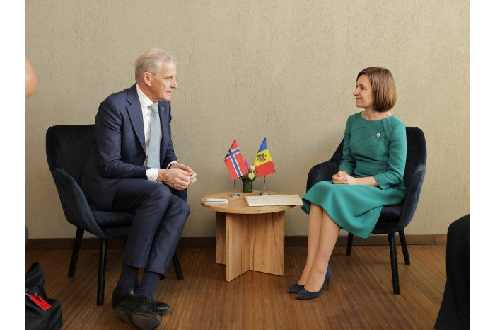 Президент Молдовы поблагодарила премьера Норвегии.